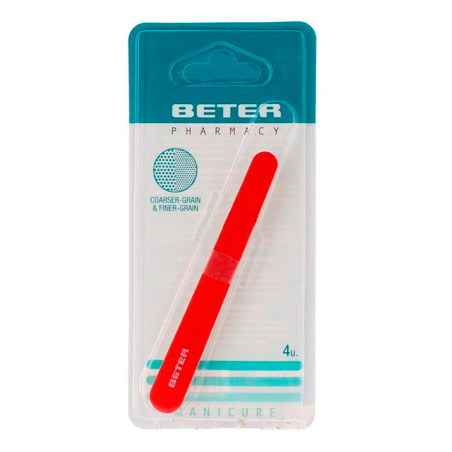 Lima de uñas Beter Manicura Corindon 4 u 11cm